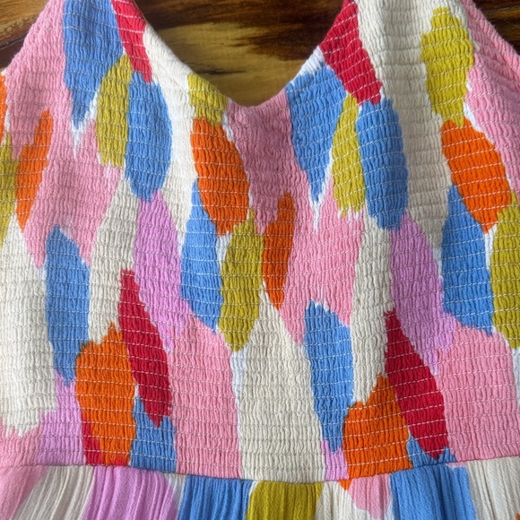 THML Colorful Halter Maxi Dress - Picture 3 of 6